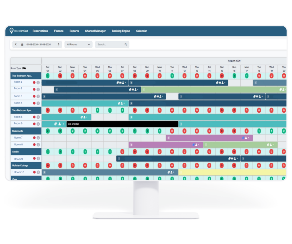 Property Management System - Booking Engine